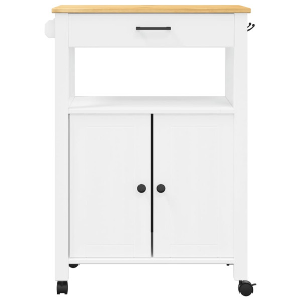 Carrito de cocina MONZA madera maciza de pino 60x40x90 cm M 5
