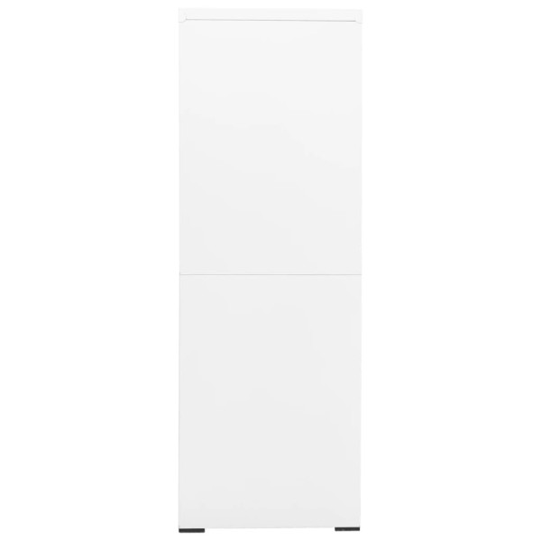 Armario archivador de acero blanco 90x46x134 cm M 3