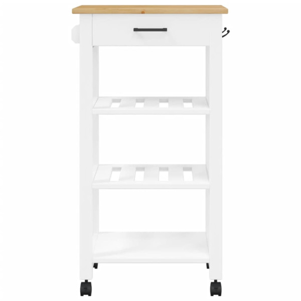 Carrinho de cozinha MONZA 48x40x90 cm madeira de pinho maciça M 5