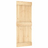 Puerta NARVIK madera maciza pino 80x210 cm 2