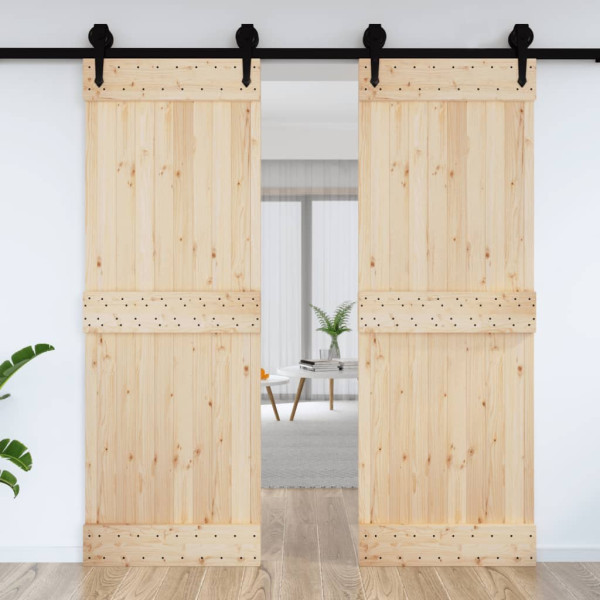 Puerta NARVIK madera maciza pino 80x210 cm M 3