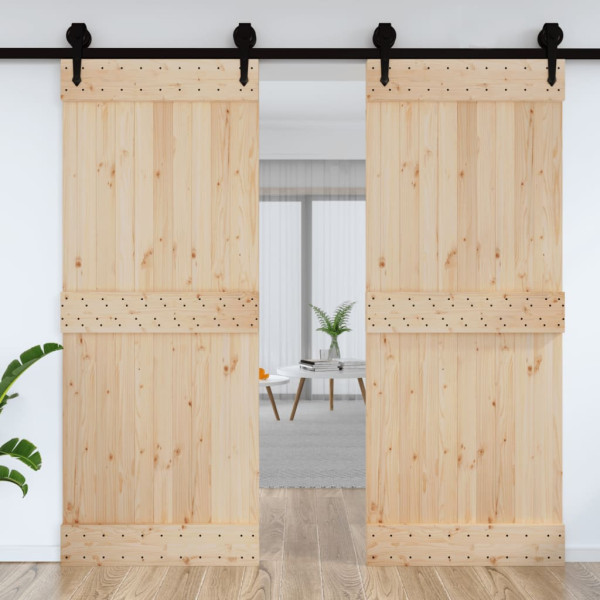 Puerta NARVIK madera maciza pino 90x210 cm M 3