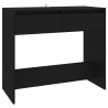 Mesa consola 89x41x76.5 cm aço preto 2