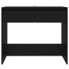 Mesa consola 89x41x76.5 cm aço preto 5