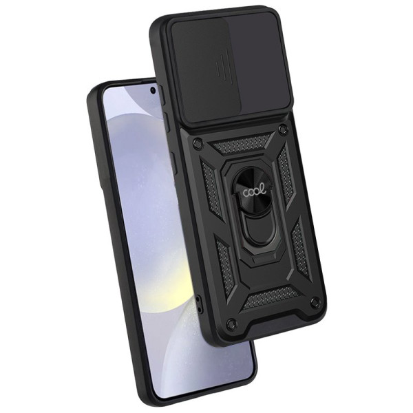Carcaça COOL para Samsung S921 Galaxy S24 Anel duro preto M 2