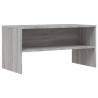 Mueble de TV madera de ingeniería gris Sonoma 80x40x40 cm 2