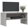 Mueble de TV madera de ingeniería gris Sonoma 80x40x40 cm 3