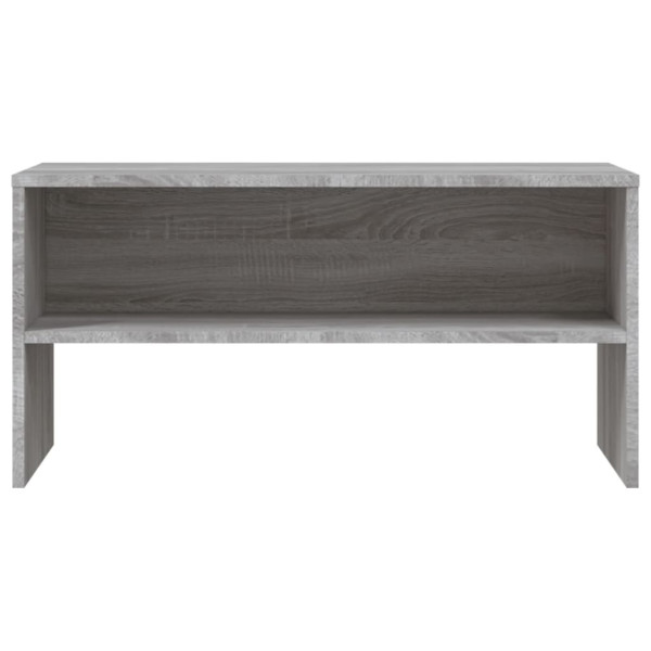 Mueble de TV madera de ingeniería gris Sonoma 80x40x40 cm M 4