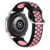 Cinta universal 20mm Amazfit Bip / GTS / Bip Lite / Huawei / Samsung / COOL Black-Rosa Goma 4