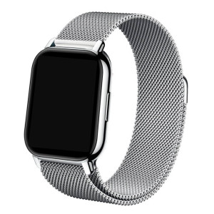 Cinta universal 20mm Amazfit Bip / GTS / Bip Lite / Huawei / Samsung / COOL Metal Prata H