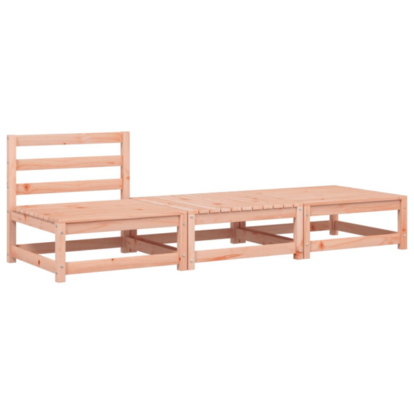 Sofá sem apoio de braços p/ jardim c/ almofadões/apoios de pés M 4