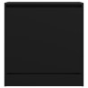 Sapateira 60x34x63.5 cm derivados de madeira preto 5