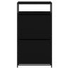 Sapateira 60x34x112 cm derivados de madeira preto 5