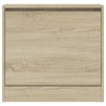 Zapatero de madera de ingeniería roble Sonoma 60x21x57 cm 5