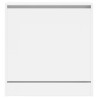 Sapateira 60x34x63.5 cm derivados de madeira branco 5