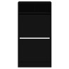 Sapateira 60x34x116 cm derivados de madeira preto 5