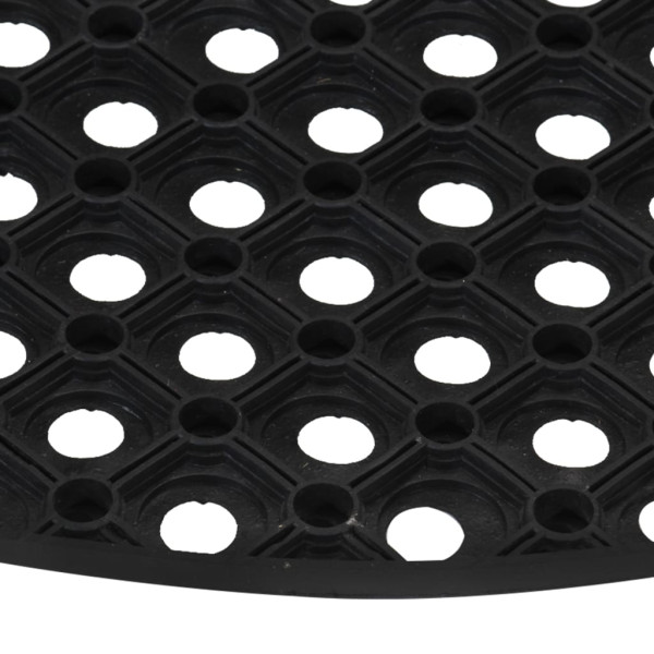 Borracha semicircular Felt 45x75 cm M 4