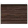 Zapatero de madera de ingeniería marrón roble 80x21x57 cm 5