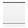 Sapateira 60x42x69 cm derivados de madeira branco 5