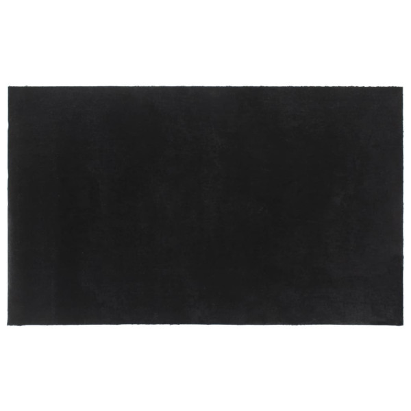 Felpudo de fibra de coco negro 90x150 cm M 2