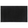 Tapete de porta 90x150 cm fibra de coco tufada preto 2