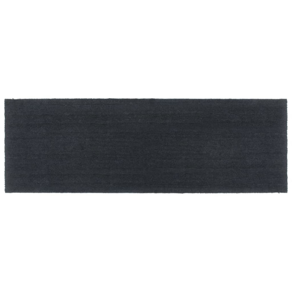 Felpudo de fibra de coco gris oscuro 100x300 cm D