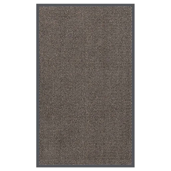 Felpudo copetudo 90x150 cm marrón oscuro M 2