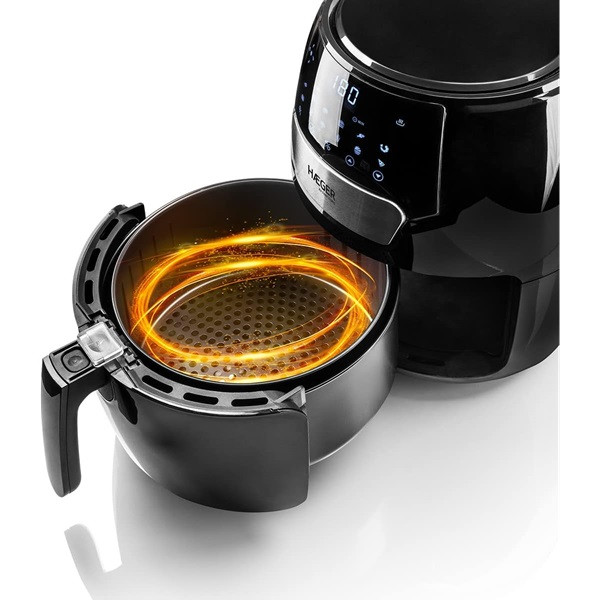 Freidora de aire Haeger Air Feast Digital 4.2L negro M 3