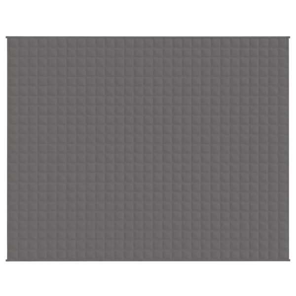 Manta con peso tela gris 235x290 cm 15 kg M 3