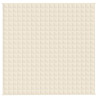 Manta con peso tela color crema claro 200x200 cm 13 kg 3