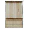 Casas para murciélagos 4 unidades de madera 22x12x34 cm 3