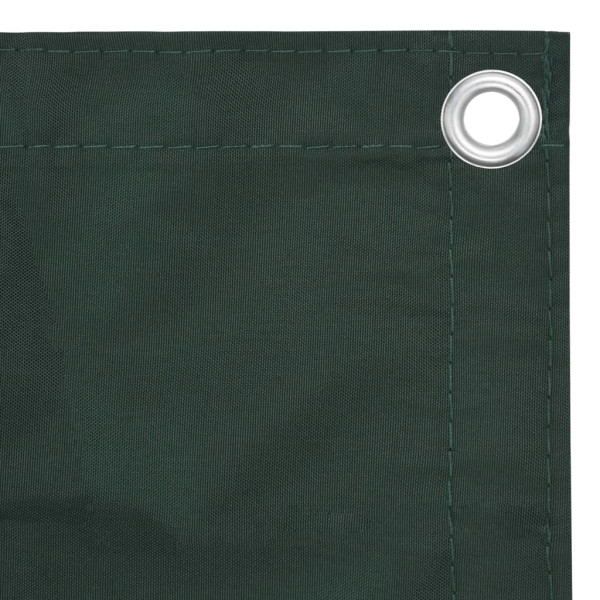 Tela de varanda 90x500 cm tecido Oxford verde-escuro M 3