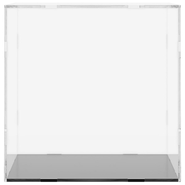 Caja de exposición acrílico transparente 30x30x30 cm M 4