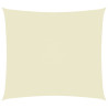 Toldo de vela rectangular tela Oxford color crema 2x3 m 1