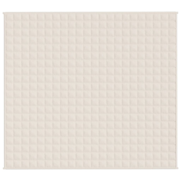 Manta con peso tela color crema claro 200x230 cm 9 kg M 3