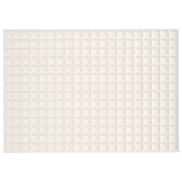Manta con peso tela color crema claro 137x200 cm 10 kg M 3
