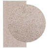 Alfombra peluda de pelo largo moderna PAMPLONA beige 100x200 cm 3