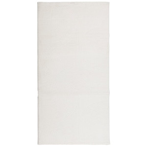 Alfombra de pelo corto look escandinavo IZA crema 100x200 cm H