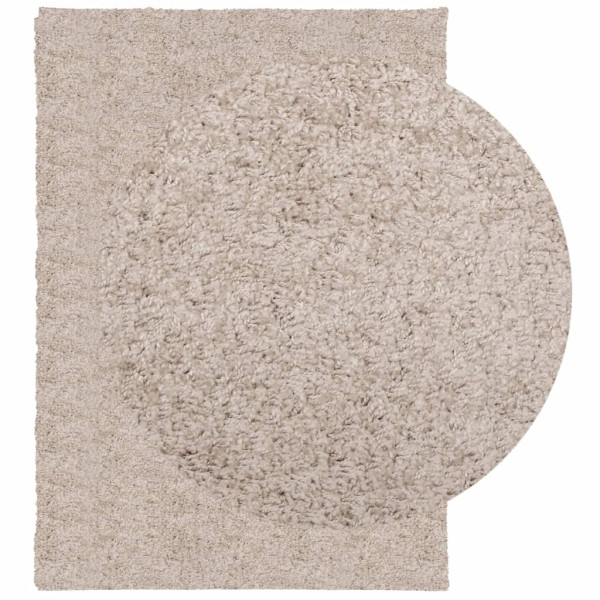 Alfombra peluda de pelo largo moderna PAMPLONA beige 120x170 cm M 3
