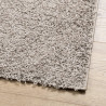 Tapete shaggy de pelo alto PAMPLONA 120x170 cm bege 4