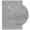 Alfombra peluda de pelo largo moderna PAMPLONA gris 160x230 cm 3