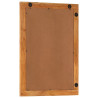 Espelho de casa de banho madeira maciça de acácia e vidro 50x70x2,5 cm 5