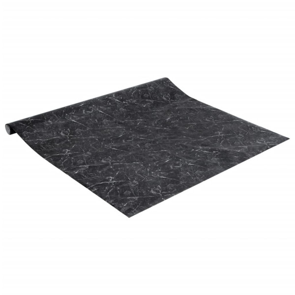 Autocolante para móveis preto mármore 90x500 cm PVC M 4