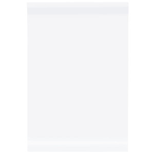 Pegatina de mueble autoadhesiva PVC blanco mate 90x500 cm H