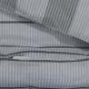 Juego de funda nórdica algodón gris 140x200 cm 4