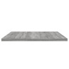 Estantes pared 4 uds madera ingeniería gris Sonoma 80x40x1.5 cm 5