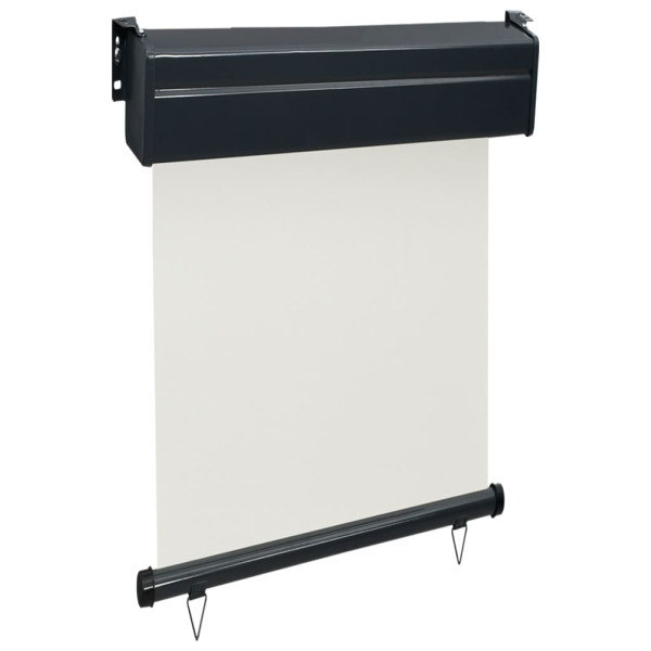 Toldo lateral de balcón color crema 65x250 cm M 3