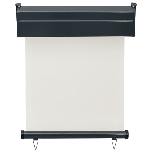 Toldo lateral de balcón color crema 65x250 cm M 4