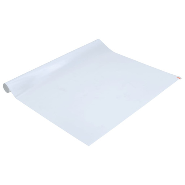 Película para janela transparente em PVC branco fosco 60x2000 cm M 5