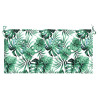 Almofadão banco jardim 120x50x4 cm tecido oxford padrão folhas 4